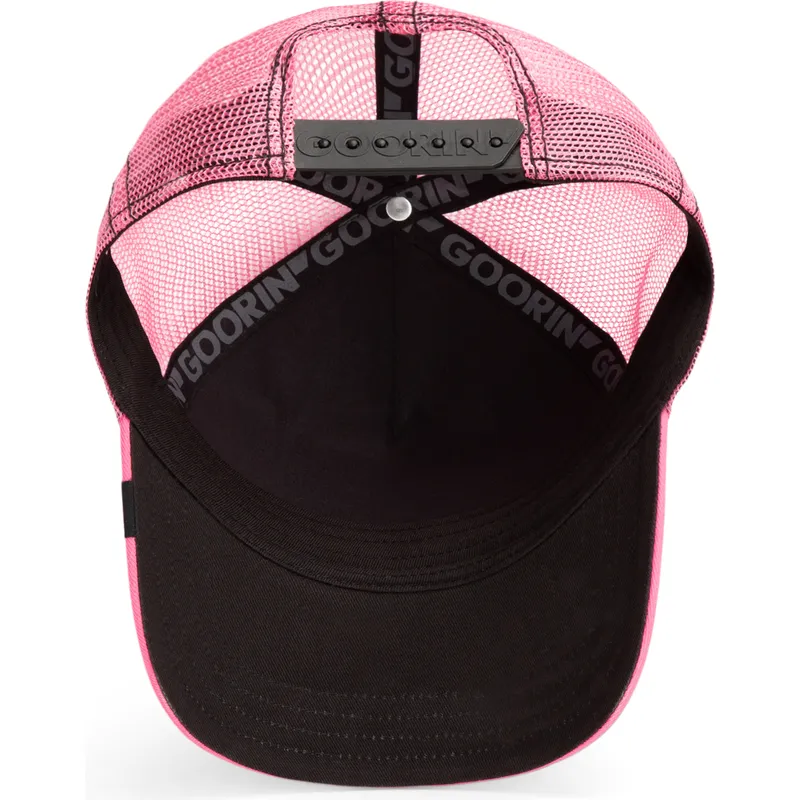 lippikset-kaareva-rekka-vaaleanpunainen-snapback-queen-pop-art-2-the-farm-goorin-bros
