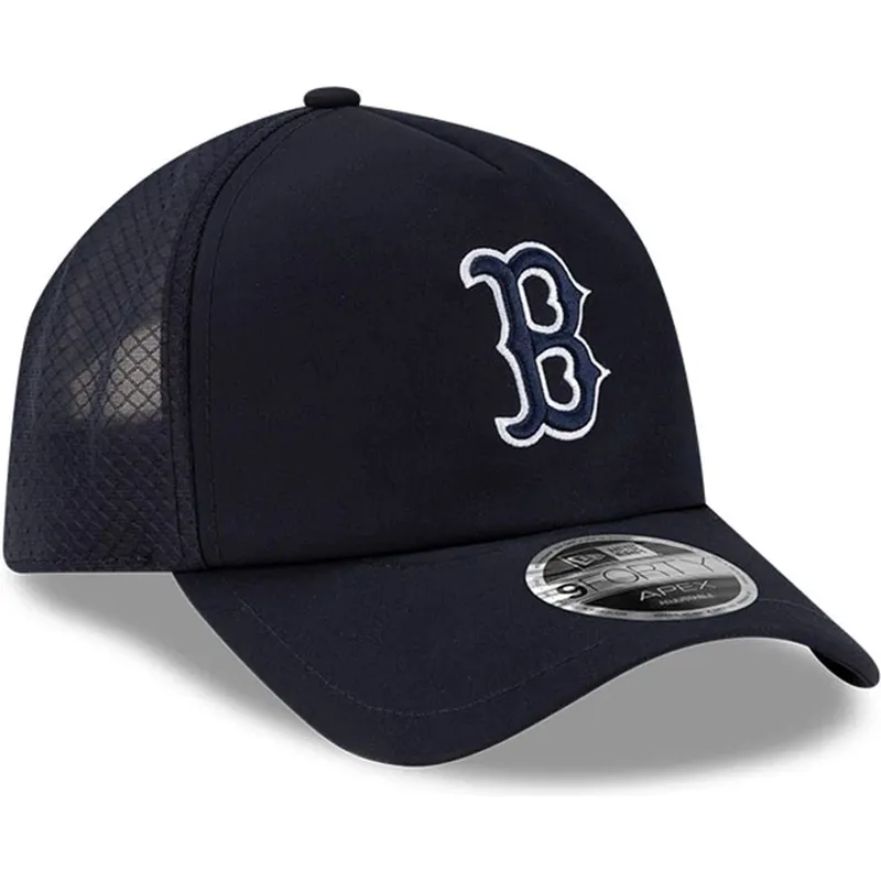lippikset-kaareva-rekka-laivastonsininen-snapback-9forty-apex-bp-boston-red-sox-mlb-new-era
