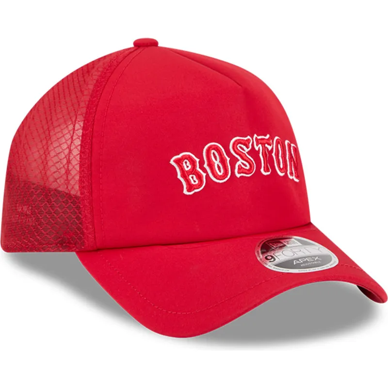 cap-kaareva-red-snapback-9forty-apex-bp-letters-boston-red-sox-mlb-new-era cap-kaareva-red-snapback-9forty-apex-bp-letters-boston-red-sox-mlb-new-era