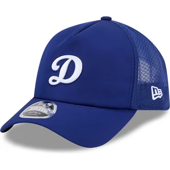 Cap kaareva blue snapback 9FORTY APEX Batting Practice Los Angeles Dodgers MLB New Era