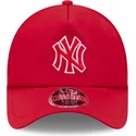 lippikset-kaareva-rekka-punainen-snapback-9forty-apex-batting-practice-new-york-yankees-mlb-new-era