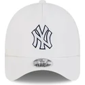 lippikset-kaareva-rekka-valkoinen-snapback-9forty-apex-batting-practice-new-york-yankees-mlb-new-era