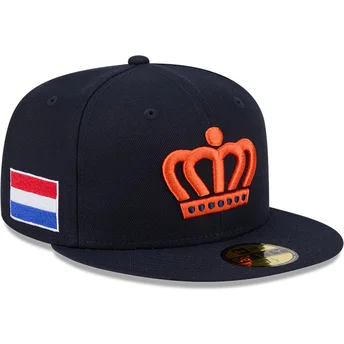 Cap litteä navy blue ajustada 59FIFTY World Baseball Classic New Era