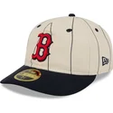 lippikset-kaareva-beige-istuva-59fifty-retro-crown-linen-boston-red-sox-mlb-new-era