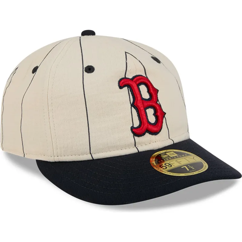 lippikset-kaareva-beige-istuva-59fifty-retro-crown-linen-boston-red-sox-mlb-new-era