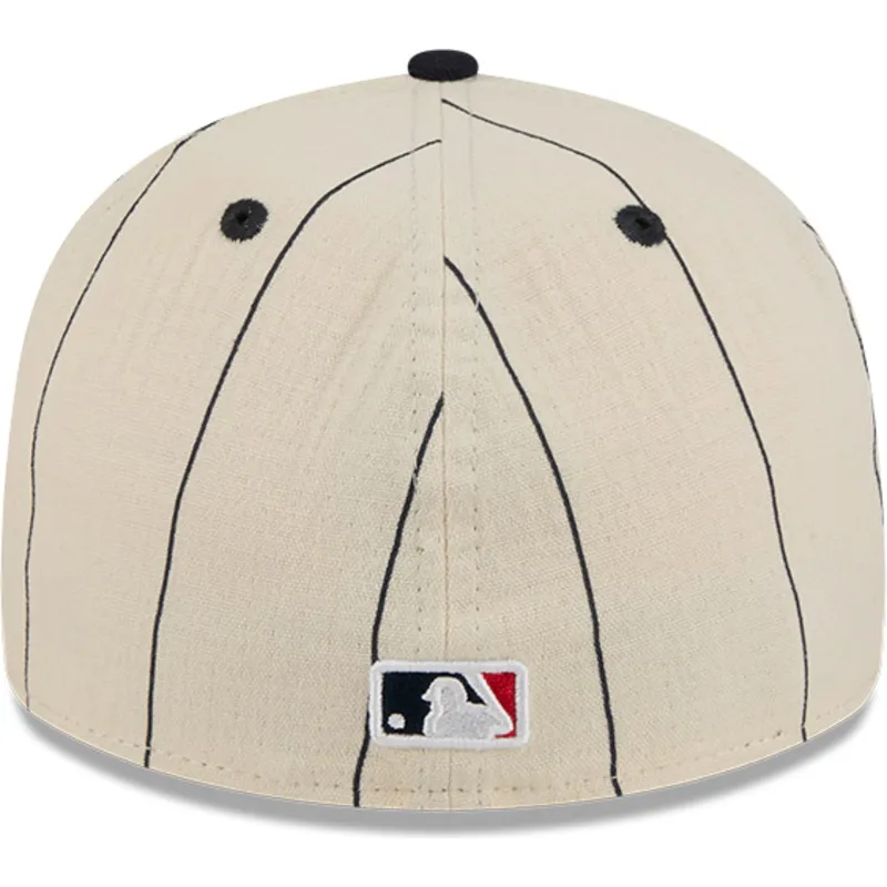 lippikset-kaareva-beige-istuva-59fifty-retro-crown-linen-boston-red-sox-mlb-new-era