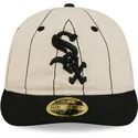 lippikset-littea-beige-istuva-59fifty-retro-crown-linen-chicago-white-sox-mlb-new-era