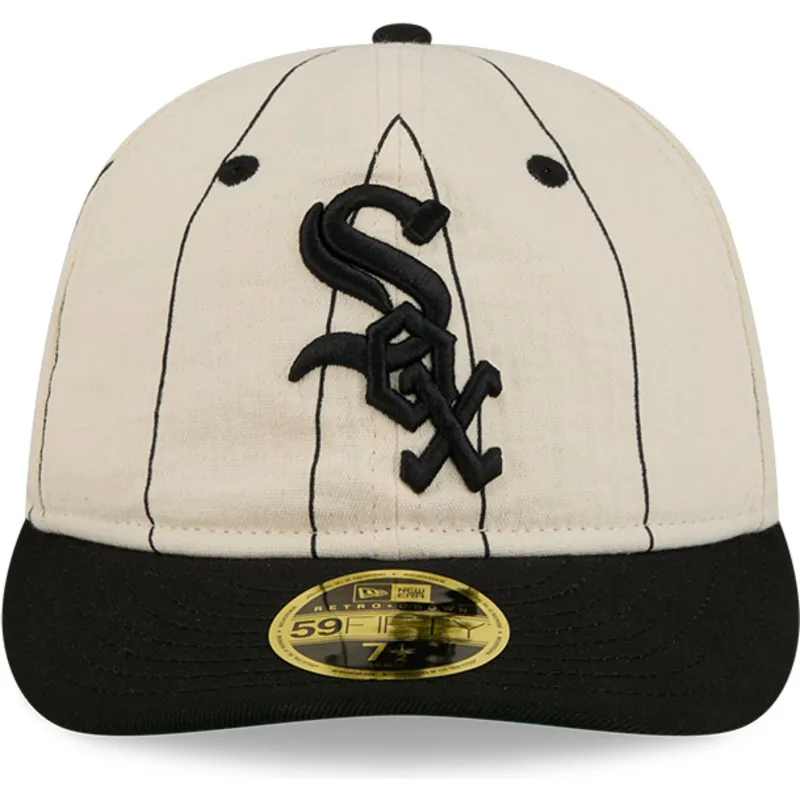 cap-littea-beige-ajustada-59fifty-retro-crown-linen-chicago-white-sox-mlb-new-era cap-littea-beige-ajustada-59fifty-retro-crown-linen-chicago-white-sox-mlb-new-era
