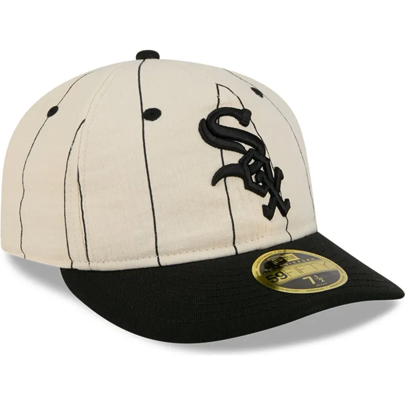 cap-littea-beige-ajustada-59fifty-retro-crown-linen-chicago-white-sox-mlb-new-era cap-littea-beige-ajustada-59fifty-retro-crown-linen-chicago-white-sox-mlb-new-era