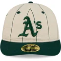 lippikset-kaareva-beige-istuva-59fifty-retro-crown-linen-oakland-athletics-mlb-new-era
