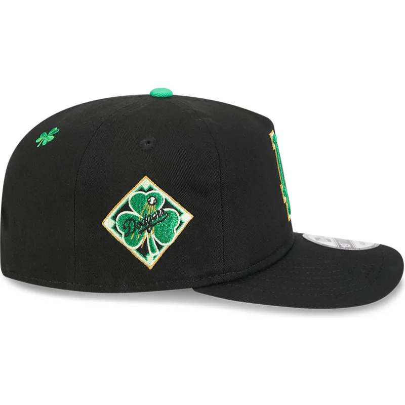 new-era-curved-brim-19twenty-saint-patrick-s-day-los-angeles-dodgers-mlb-black-snapback-cap