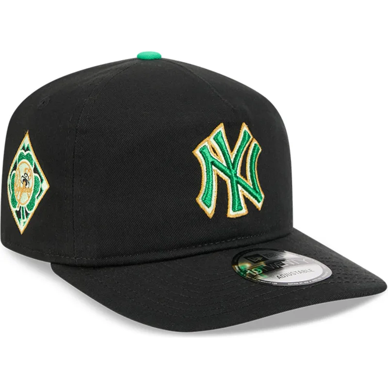 lippikset-kaareva-musta-snapback-19twenty-saint-patrick-s-day-new-york-yankees-mlb-new-era