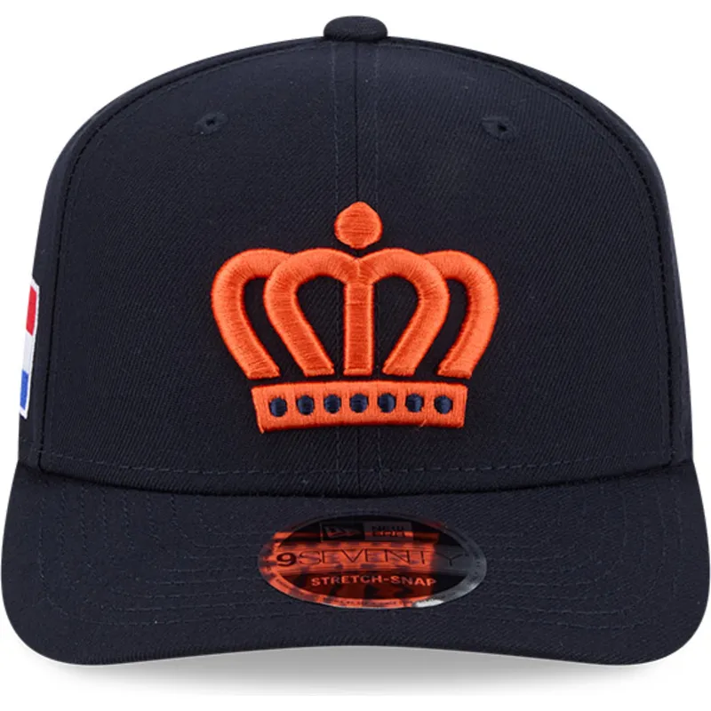lippikset-kaareva-laivastonsininen-snapback-9seventy-stretch-snap-the-netherlands-2026-world-baseball-classic-world-baseball-cla