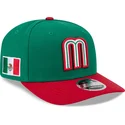 lippikset-kaareva-vihrea-snapback-9seventy-stretch-snap-mexico-2026-world-baseball-classic-world-baseball-classic-new-era