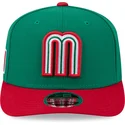 lippikset-kaareva-vihrea-snapback-9seventy-stretch-snap-mexico-2026-world-baseball-classic-world-baseball-classic-new-era