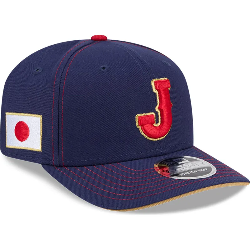 lippikset-kaareva-laivastonsininen-snapback-9seventy-stretch-snap-japan-2026-world-baseball-classic-world-baseball-classic-new-e