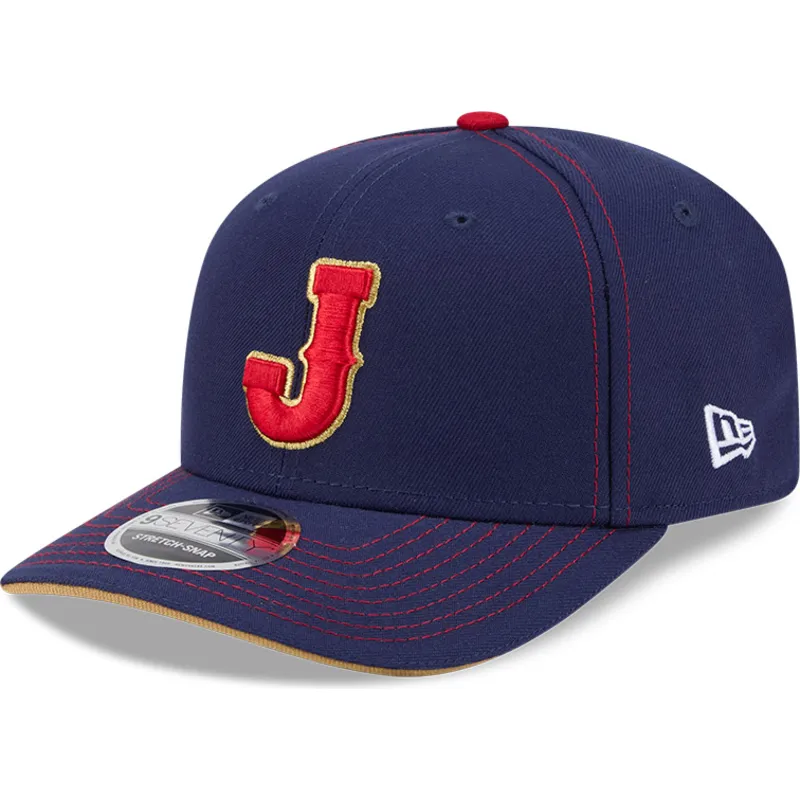 lippikset-kaareva-laivastonsininen-snapback-9seventy-stretch-snap-japan-2026-world-baseball-classic-world-baseball-classic-new-e