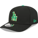 new-era-curved-brim-9seventy-stretch-snap-saint-patrick-s-day-los-angeles-dodgers-mlb-black-snapback-cap