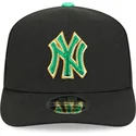 new-era-curved-brim-9seventy-stretch-snap-saint-patrick-s-day-new-york-yankees-mlb-black-snapback-cap