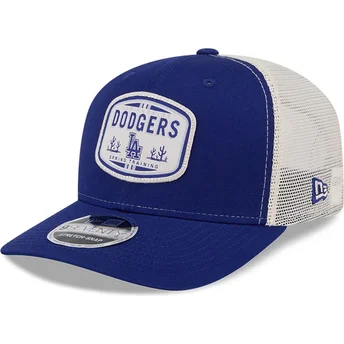 Cap kaareva blue snapback 9SEVENTY Stretch Snap Patch Los Angeles Dodgers MLB New Era
