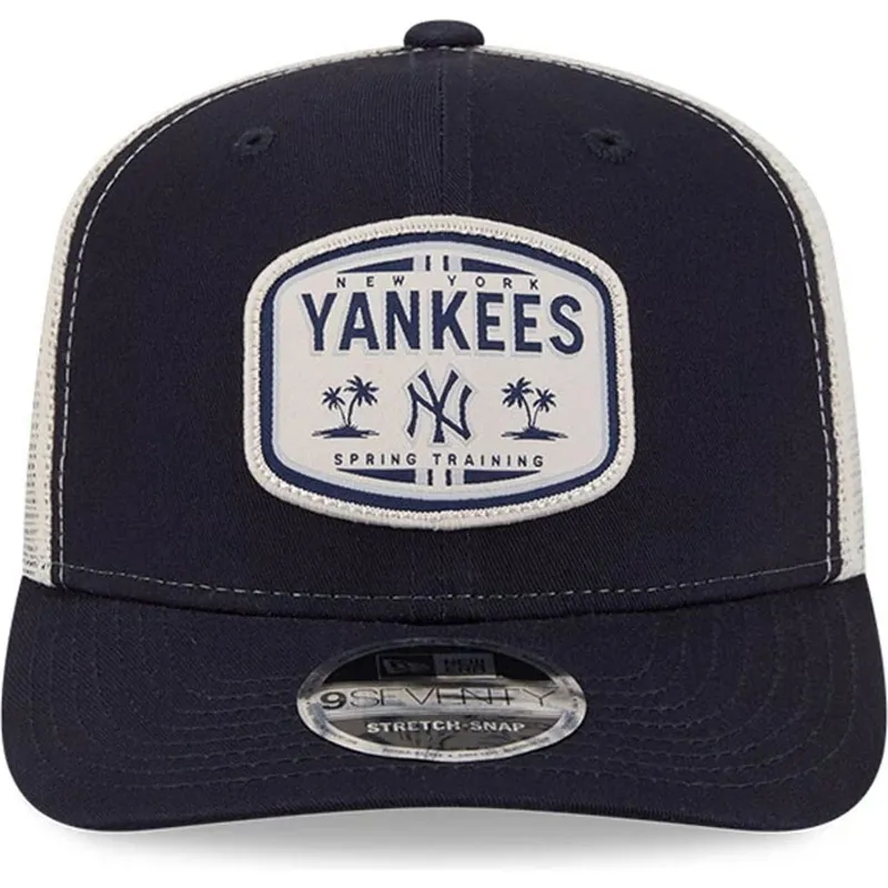 lippikset-kaareva-rekka-laivastonsininen-snapback-9seventy-stretch-snap-patch-new-york-yankees-mlb-new-era