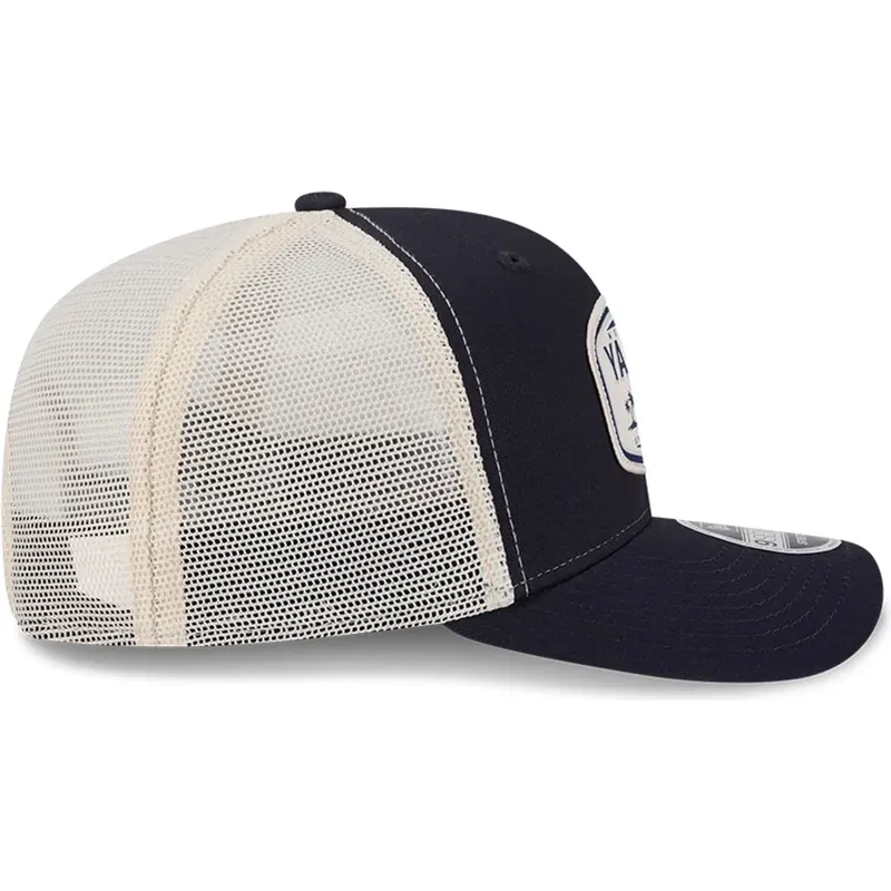 lippikset-kaareva-rekka-laivastonsininen-snapback-9seventy-stretch-snap-patch-new-york-yankees-mlb-new-era