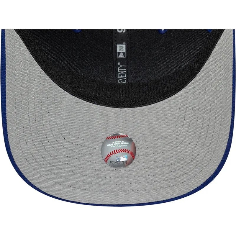 lippikset-kaareva-rekka-sininen-snapback-9seventy-stretch-snap-circle-spring-training-los-angeles-dodgers-mlb-new-era