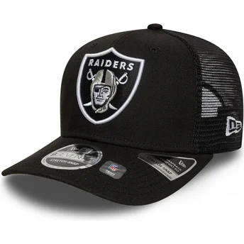 New Era 9SEVENTY Stretch Snap Eg Las Vegas Raiders NHL Black Trucker Hat