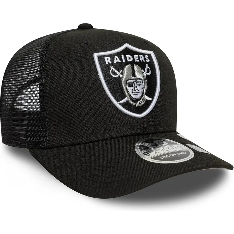 lippikset-kaareva-rekka-musta-snapback-9seventy-stretch-snap-eg-las-vegas-raiders-nhl-new-era