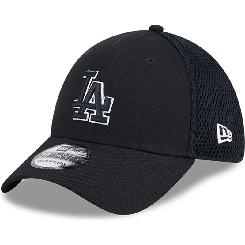lippikset-kaareva-rekka-musta-istuva-39thirty-evergreen-neo-los-angeles-dodgers-mlb-new-era