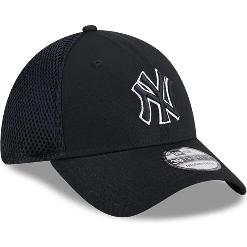 lippikset-kaareva-rekka-musta-istuva-39thirty-evergreen-neo-new-york-yankees-mlb-new-era