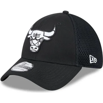 Lippikset kaareva rekka musta istuva 39THIRTY Evergreen Neo Chicago Bulls NBA New Era