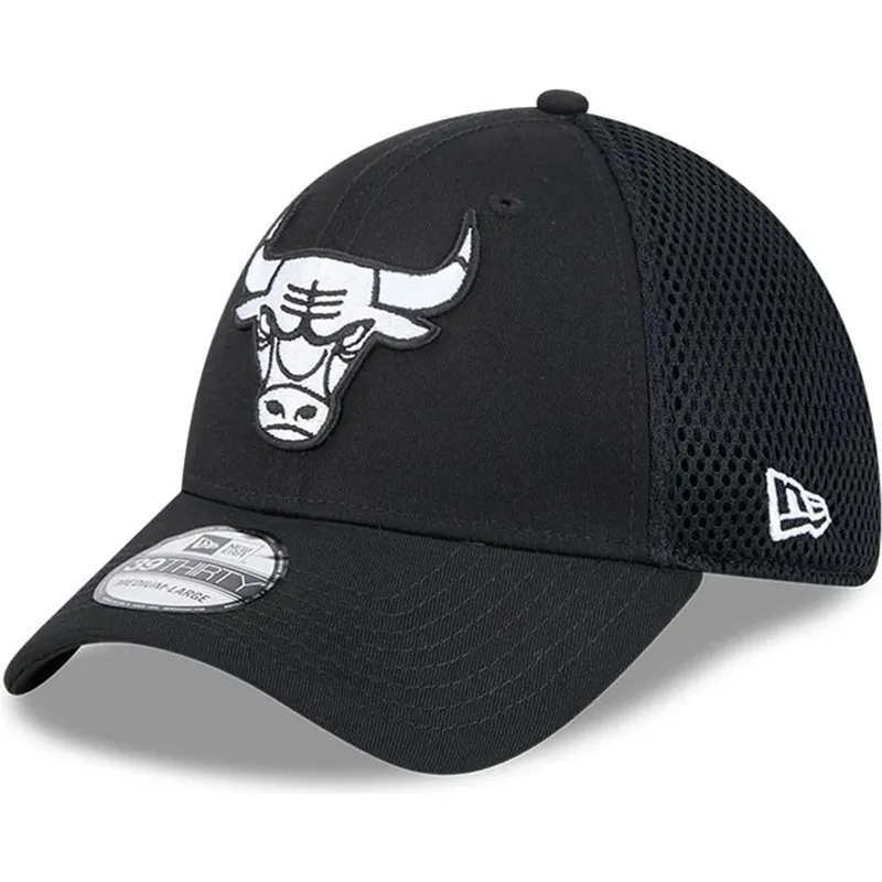 lippikset-kaareva-rekka-musta-istuva-39thirty-evergreen-neo-chicago-bulls-nba-new-era