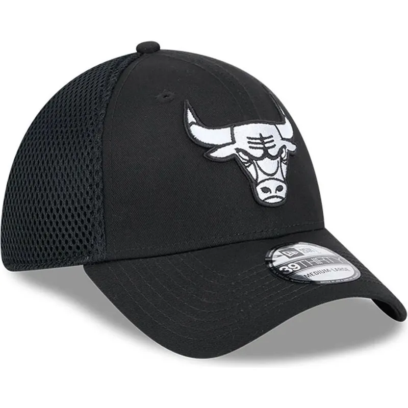 new-era-39thirty-evergreen-neo-chicago-bulls-nba-black-fitted-trucker-hat
