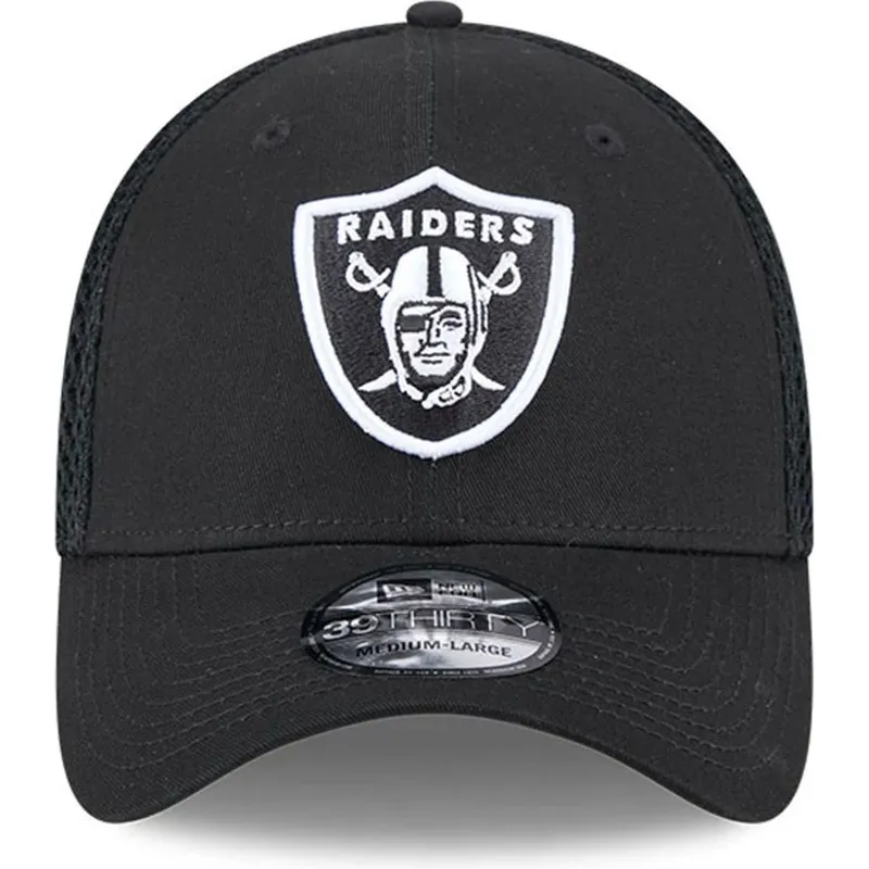 lippikset-kaareva-rekka-musta-istuva-39thirty-evergreen-neo-las-vegas-raiders-nfl-new-era