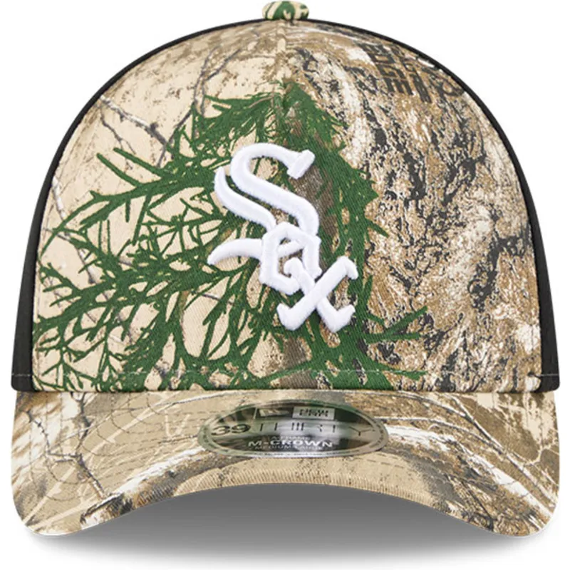 lippikset-kaareva-maastokuvio-istuva-39thirty-m-crown-a-frame-realtree-chicago-white-sox-mlb-new-era