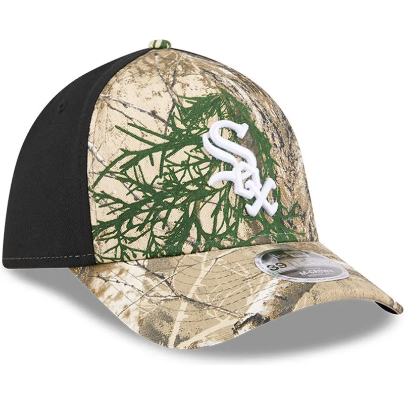 lippikset-kaareva-maastokuvio-istuva-39thirty-m-crown-a-frame-realtree-chicago-white-sox-mlb-new-era