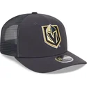 new-era-9seventy-stretch-snap-evergreen-vegas-golden-knights-nhl-grey-trucker-hat