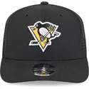 lippikset-kaareva-rekka-musta-snapback-9seventy-stretch-snap-evergreen-pittsburgh-penguins-nhl-new-era
