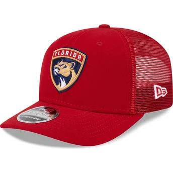 Cap kaareva red snapback 9SEVENTY Stretch Snap Evergreen Florida Panthers NHL New Era