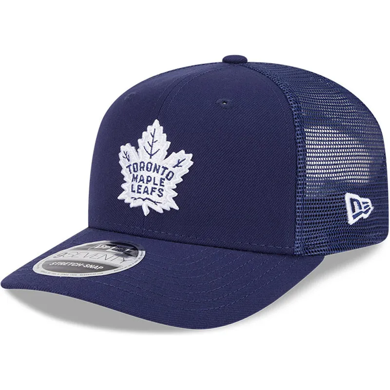 lippikset-kaareva-rekka-laivastonsininen-snapback-9seventy-stretch-snap-evergreen-toronto-maple-leafs-nhl-new-era