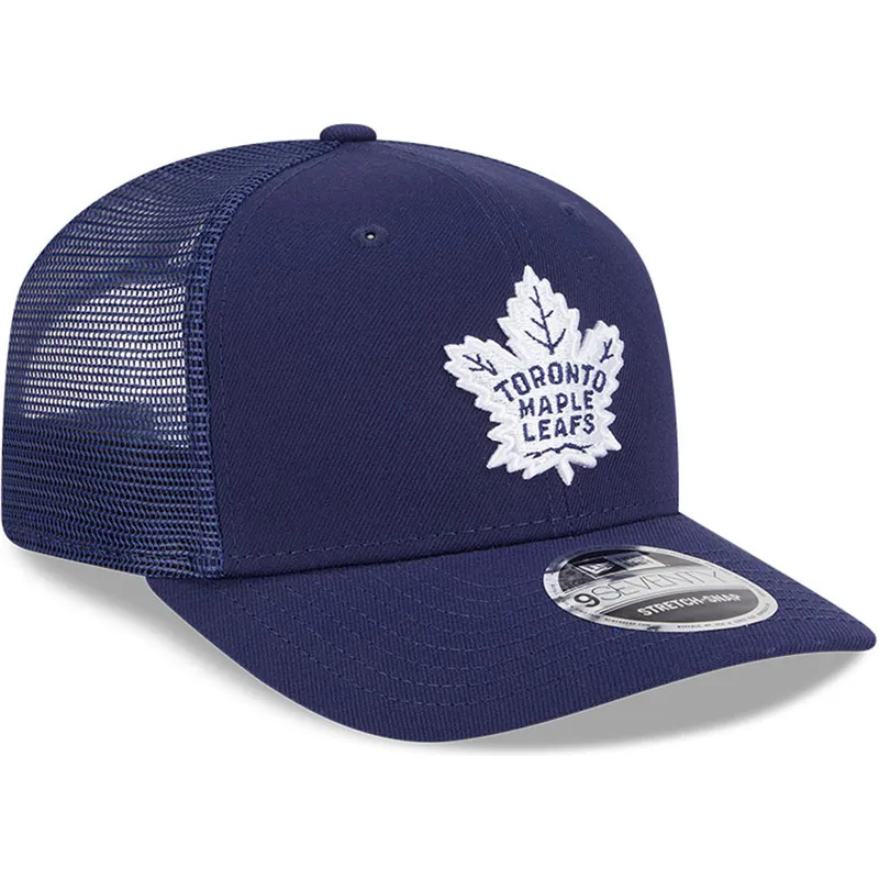 lippikset-kaareva-rekka-laivastonsininen-snapback-9seventy-stretch-snap-evergreen-toronto-maple-leafs-nhl-new-era