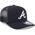 lippikset-kaareva-rekka-laivastonsininen-snapback-9seventy-stretch-snap-evergreen-atlanta-braves-mlb-new-era