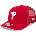 lippikset-kaareva-rekka-punainen-snapback-9seventy-stretch-snap-evergreen-philadelphia-phillies-mlb-new-era