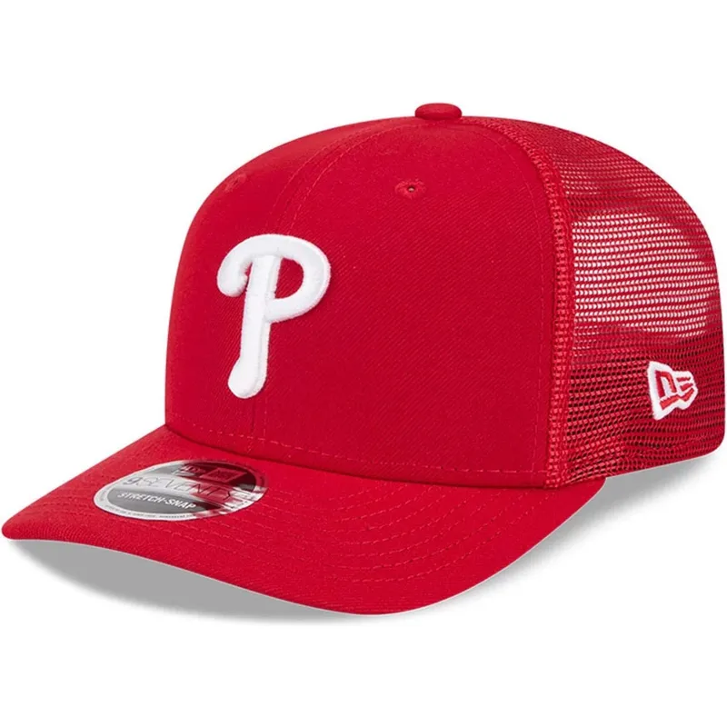lippikset-kaareva-rekka-punainen-snapback-9seventy-stretch-snap-evergreen-philadelphia-phillies-mlb-new-era