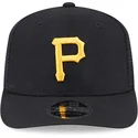 lippikset-kaareva-rekka-musta-snapback-9seventy-stretch-snap-evergreen-pittsburgh-pirates-mlb-new-era