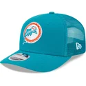 lippikset-kaareva-rekka-sininen-snapback-9seventy-stretch-snap-evergreen-helmet-miami-dolphins-nfl-new-era