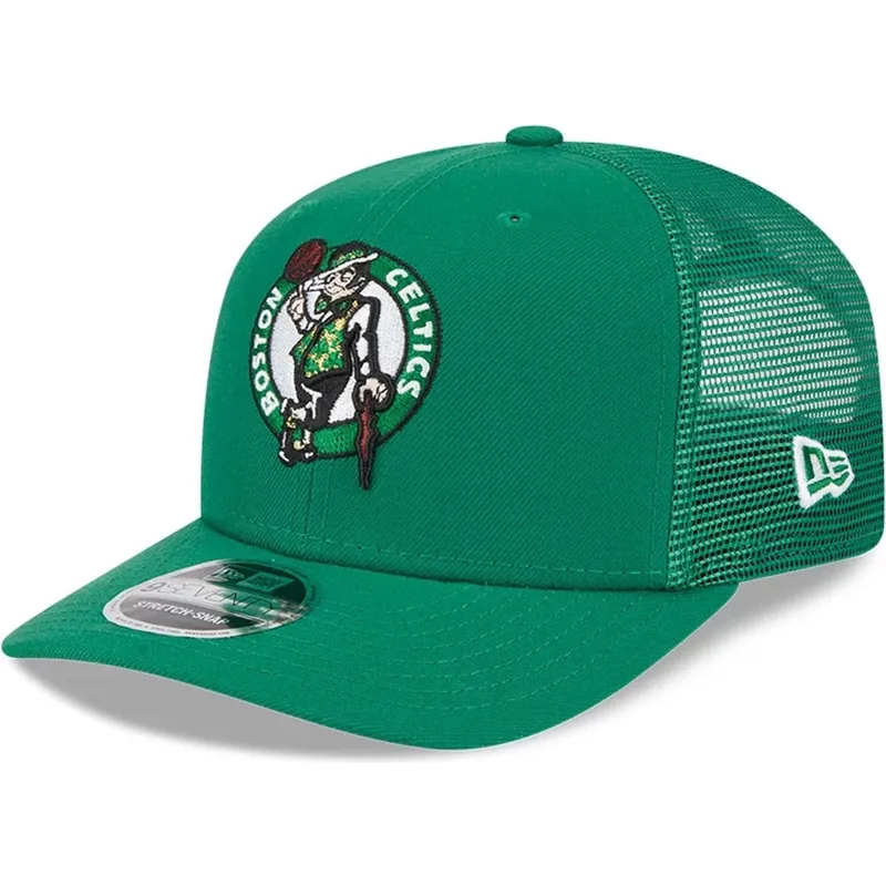 lippikset-kaareva-rekka-vihrea-snapback-9seventy-stretch-snap-evergreen-boston-celtics-nba-new-era