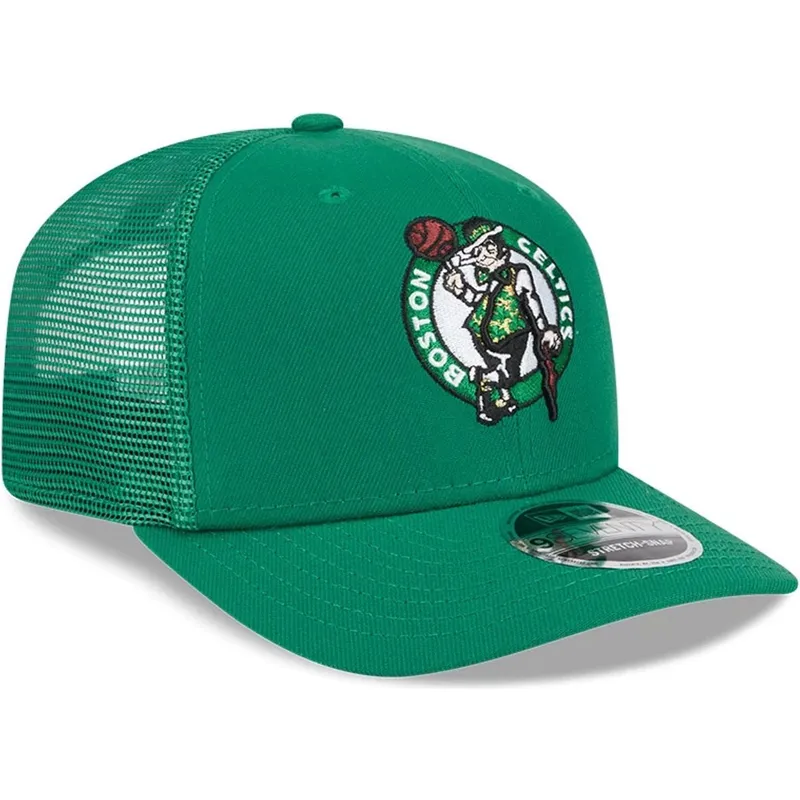 lippikset-kaareva-rekka-vihrea-snapback-9seventy-stretch-snap-evergreen-boston-celtics-nba-new-era