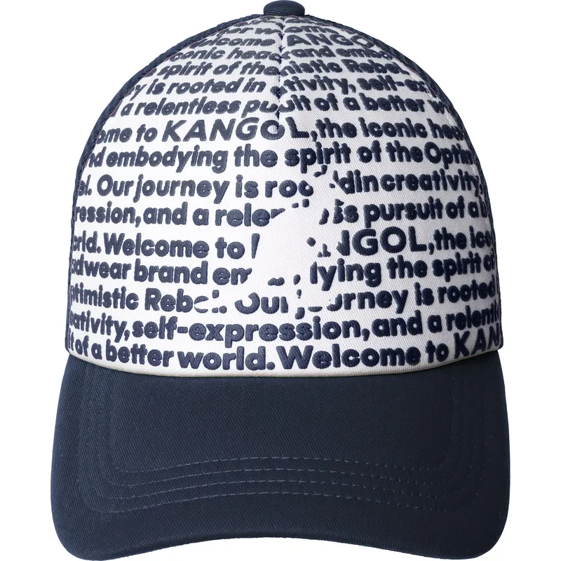 lippikset-kaareva-rekka-laivastonsininen-snapback-fine-print-kangol lippikset-kaareva-rekka-laivastonsininen-snapback-fine-print-kangol